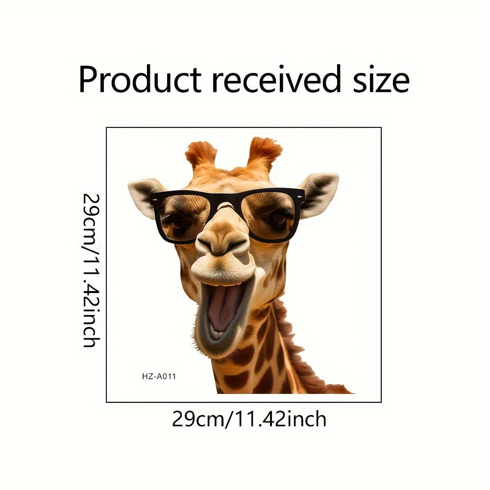 Giraffe Window Decal Removable Sticker for Glass Living Room Bedroom Decor