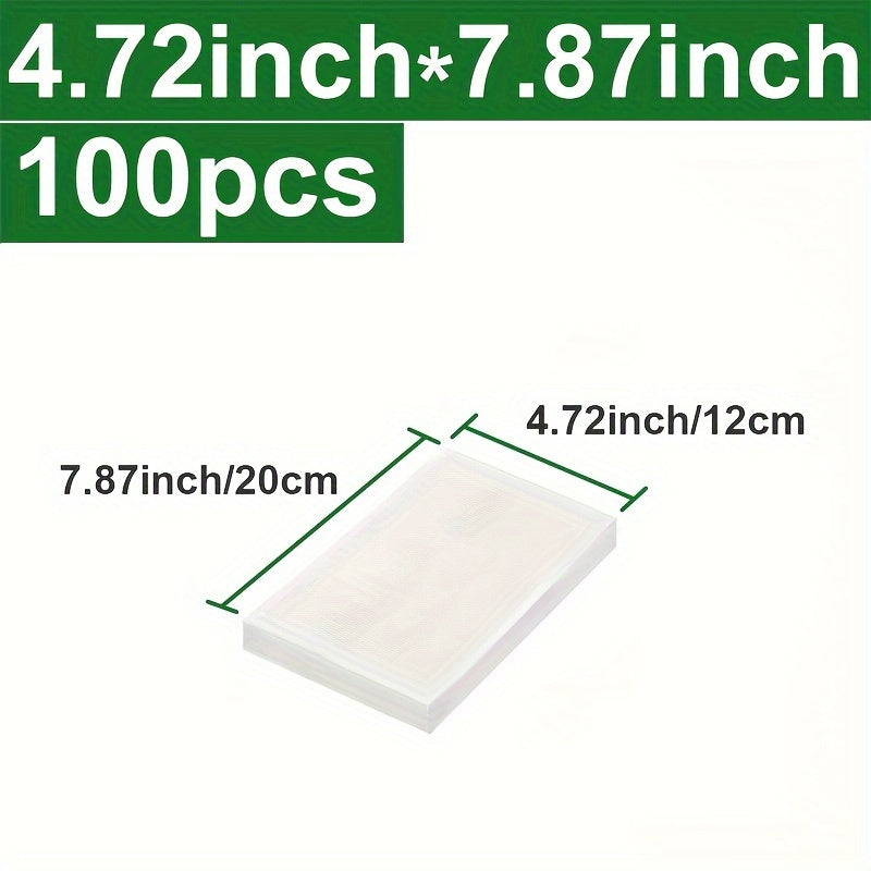 BPA-Free Vacuum Sealer Bags for Food Storage 3.93-15.74 Inches Pack of 100