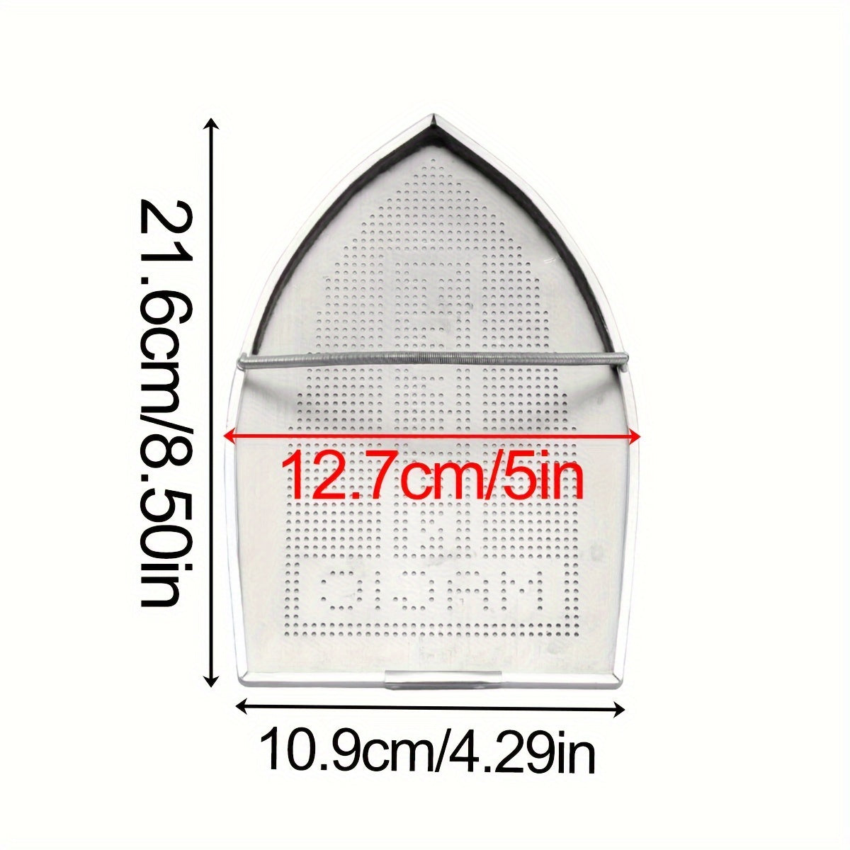 Revolutionary Steam Iron Sole Protector for Shoes and Boots Laser-Cut Base Plate Guard