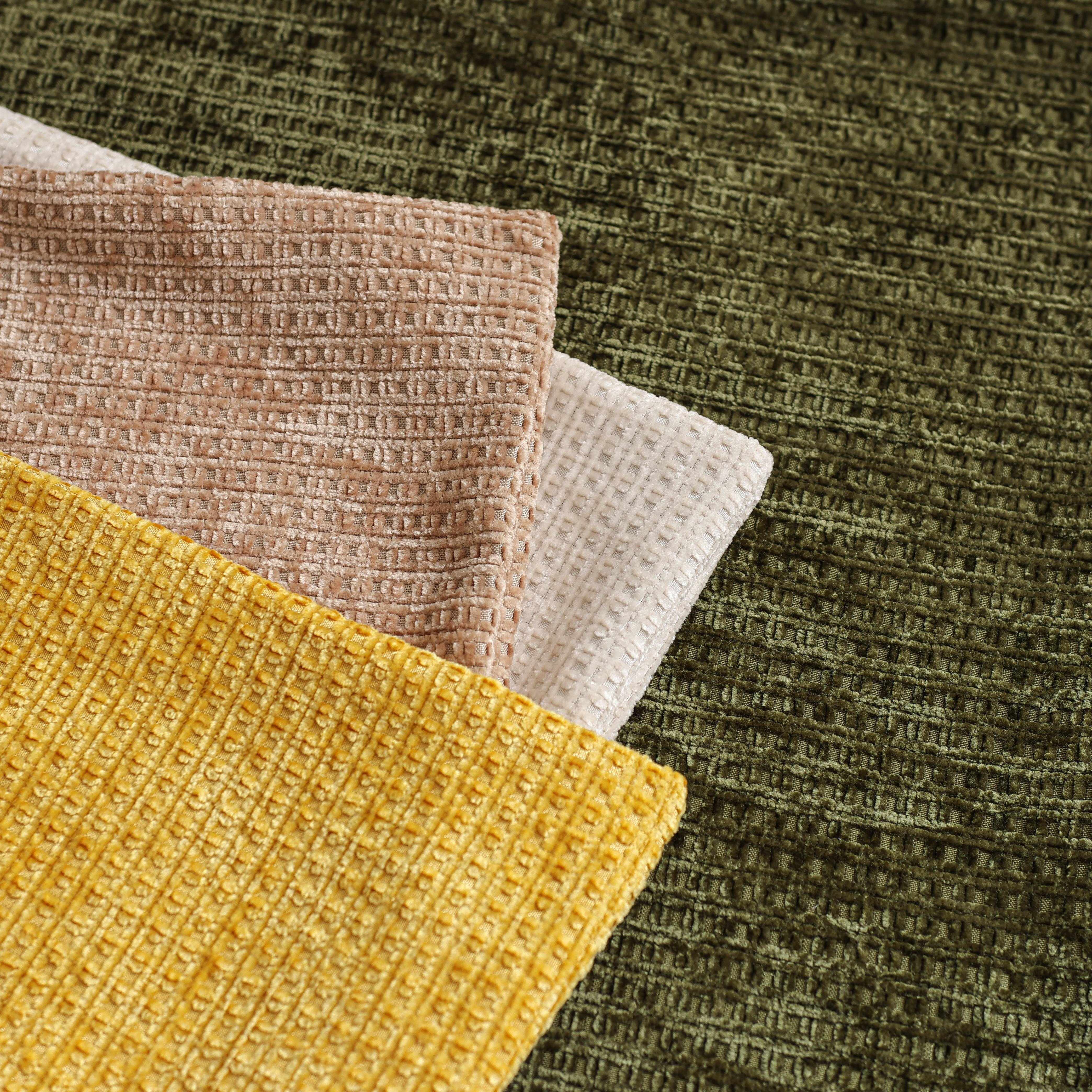 Plaid Velvet Pillowcase Geometric Pattern Soft Cushion Cover for Sofa Bed Bedroom