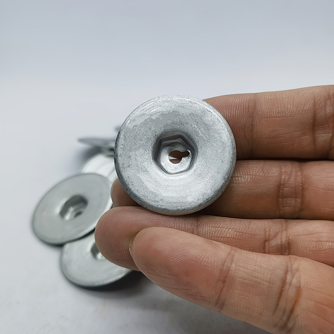 20pcs Iron Exhaust Heat Shield Fasteners for Car Replacement Durable Car Parts