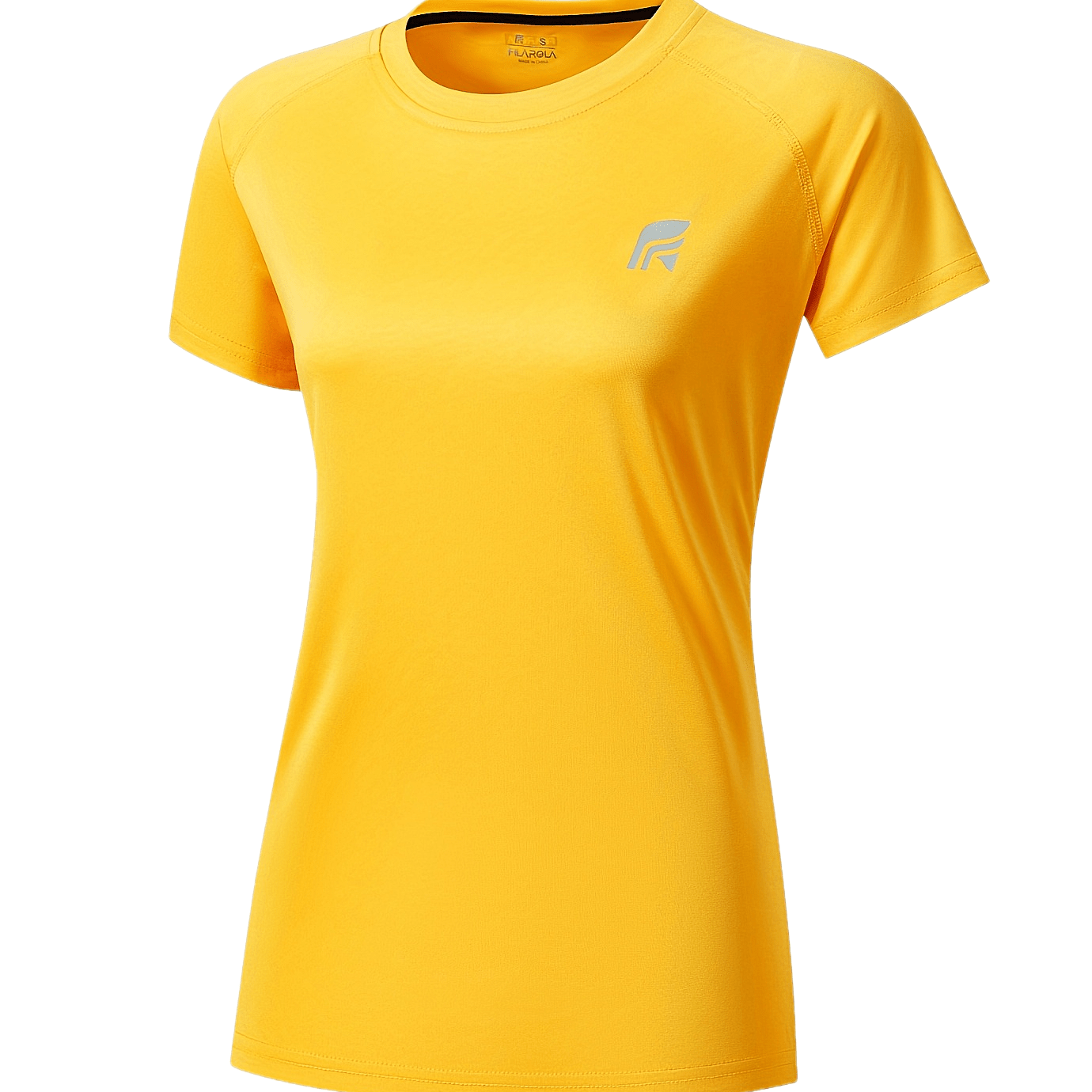Women's Quick Dry Short Sleeve T-Shirt for Summer Outdoor Activities Polyester Solid Color