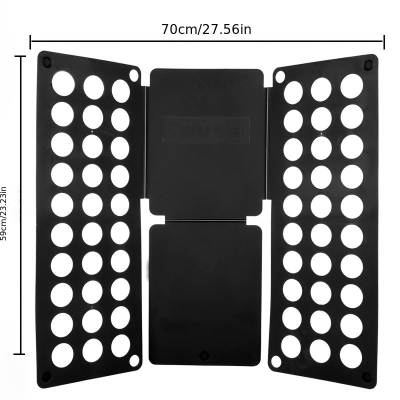 Organizador de almacenamiento de plástico para planchar y regalo, tabla de plegado de ropa extra grande