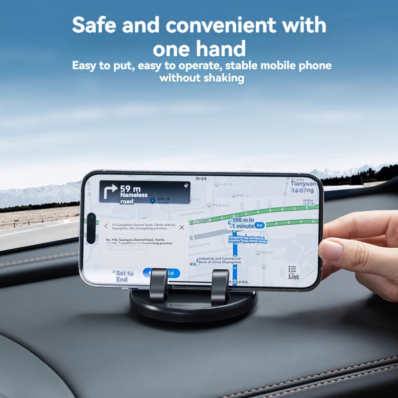 Avtomobil telefon uchun tutqich panelga o'rnatiladi, suv o'tkazmaydigan, buriladigan GPS navigatsiya