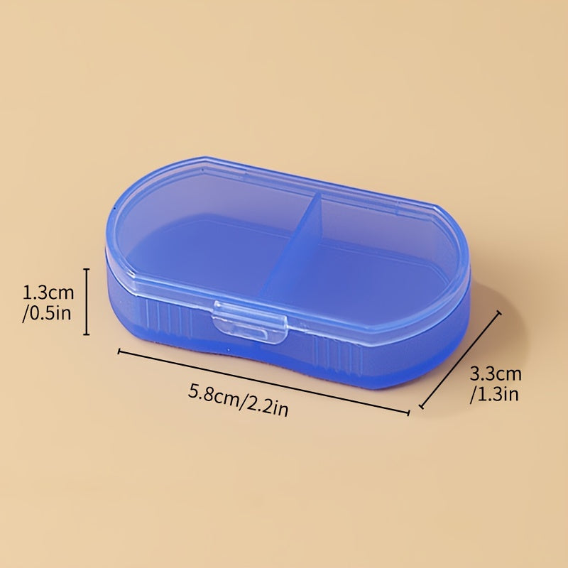 Portable Plastic Medicine Box for Travel and Daily Use