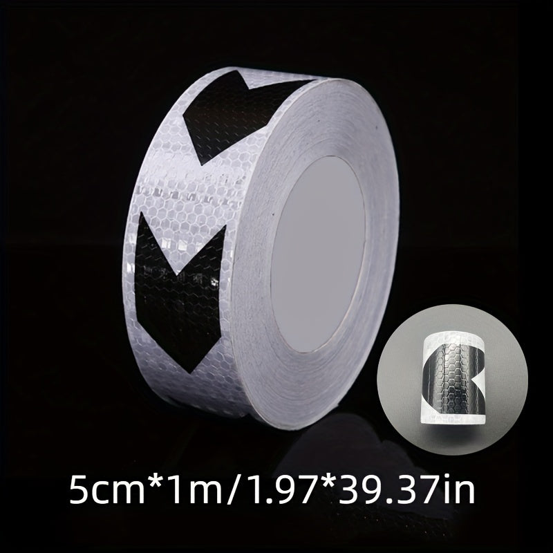 Reflective Safety Stickers Paper Material Warning Stripes for Vehicles Bicycles