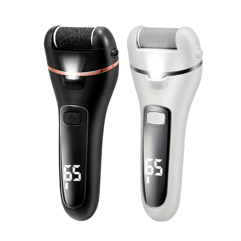 Electric Callus Remover for Smooth Feet Rechargeable USB Charging 3-in-1