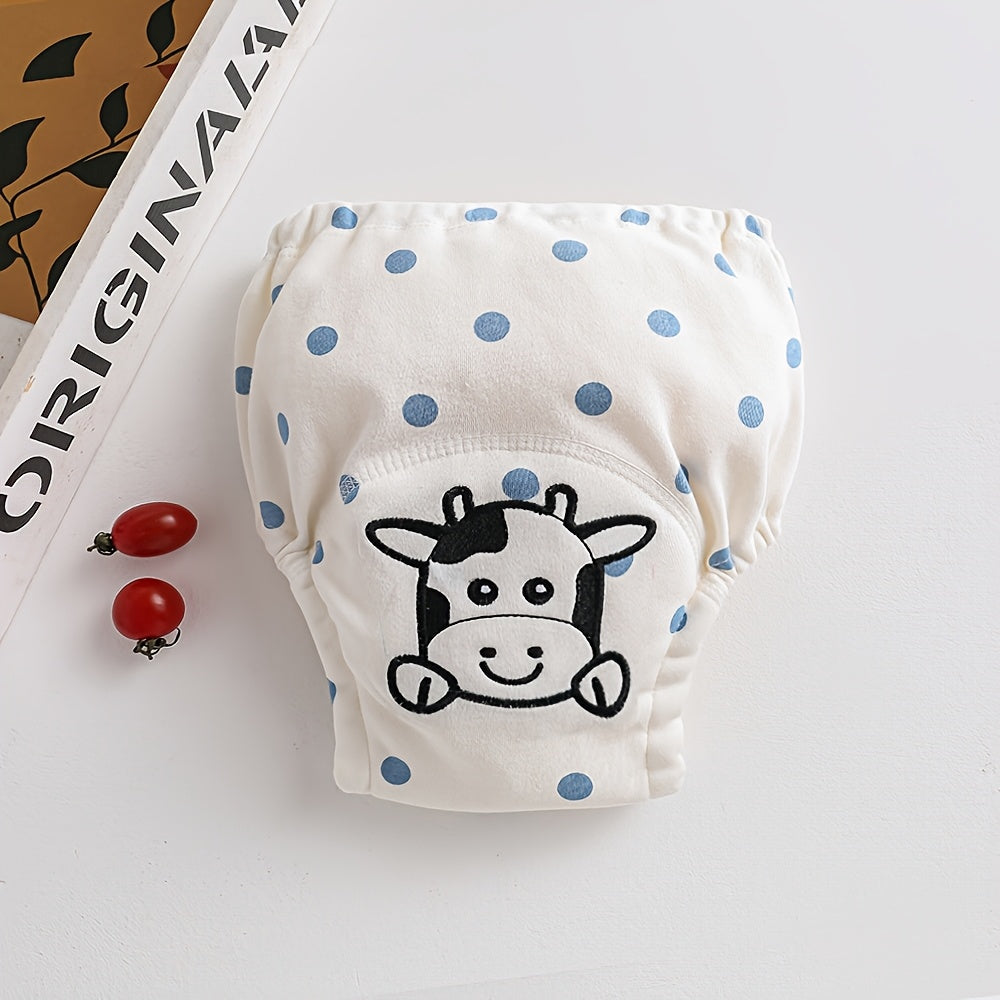 Baby Diaper Cover Polka Dot Waterproof Reusable Cloth Nappy Wrap Baby Training Pants