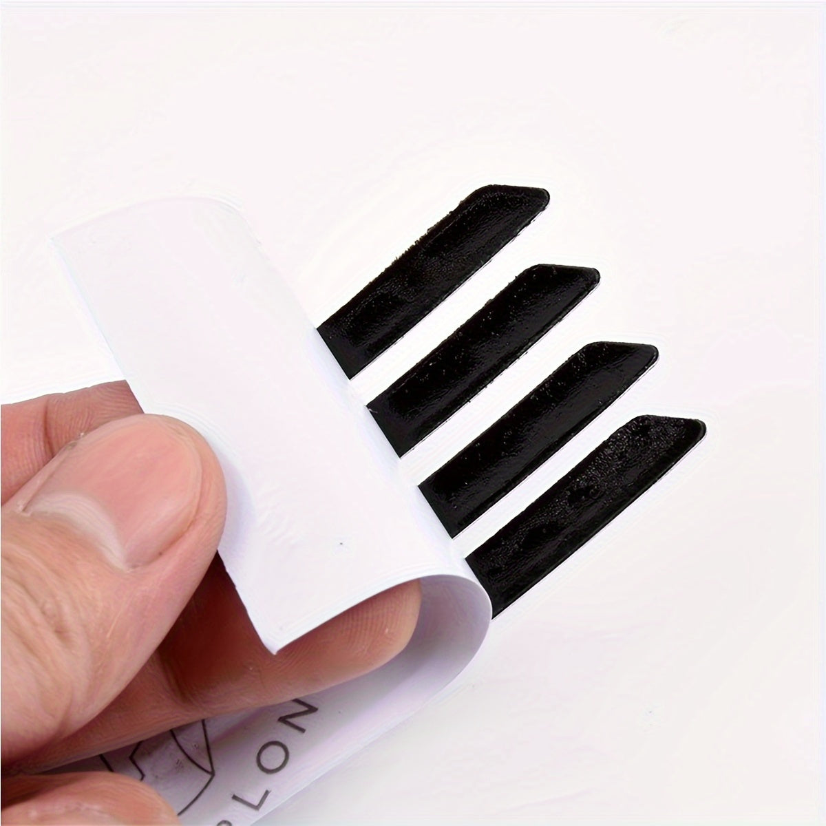 4 Pack Aluminum Car Wheel Hub Stickers Black Red Waterproof Scratch-Free Stickers