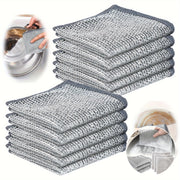 Non-Stick Oil Iron Rag Kitchen Cleaning Cloths for Pots Dishes and Surfaces