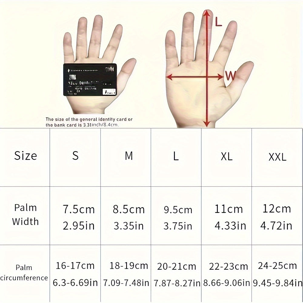 Guantes de motocicleta unisex de poliéster para ciclismo y off-road