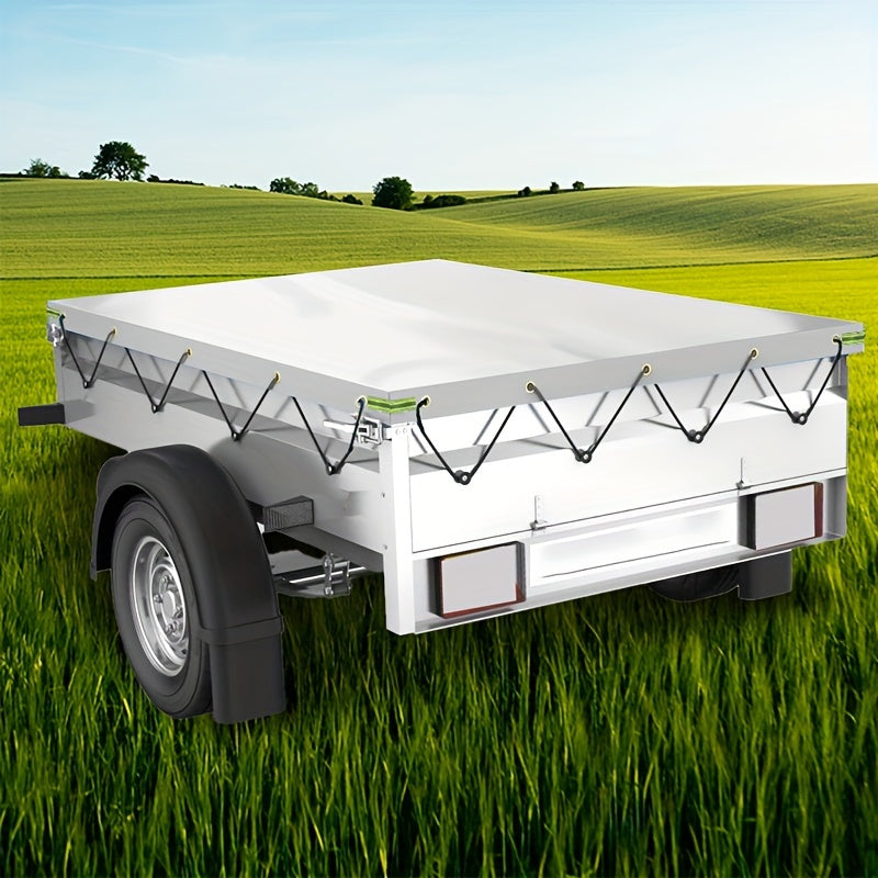 Folding Trailer Car Cover Waterproof Oxford Windproof Camper Cover
