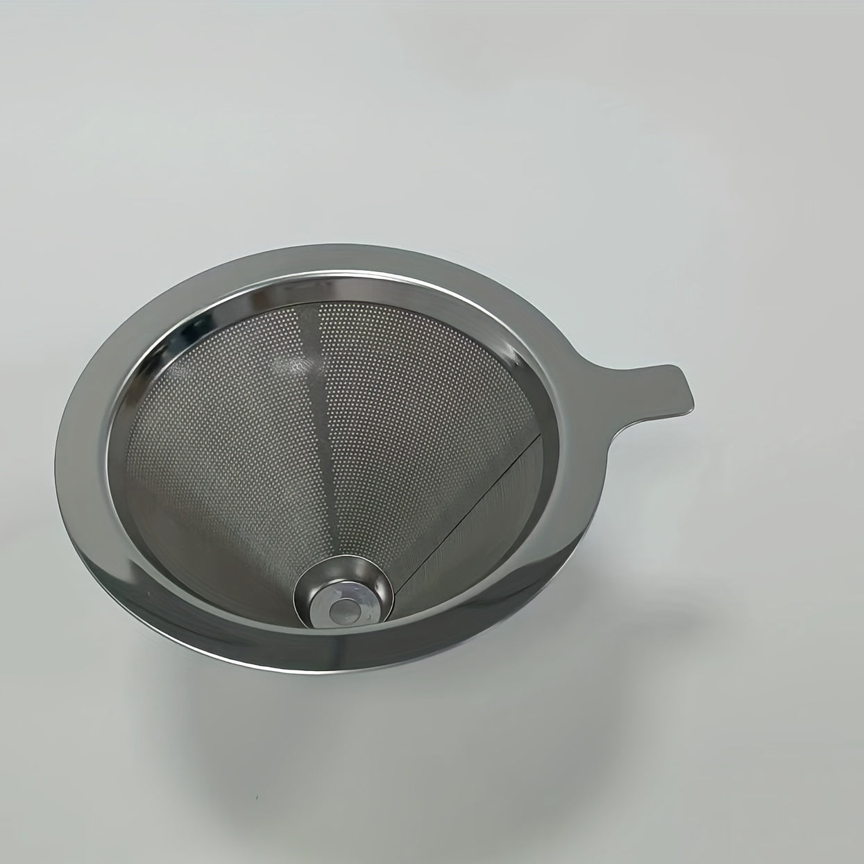 Double Layer Stainless Steel Coffee Filter Pour Over Dripper Food Grade 304