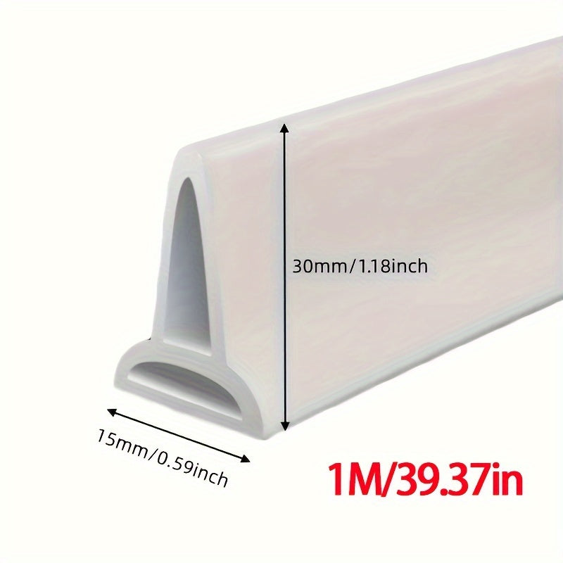 Silicone Bathtub Shower Stopper Prevents Splashing and Flooding Bathroom Accessory