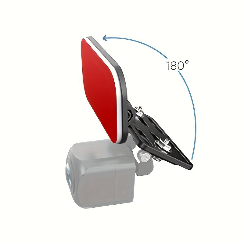 Soporte universal para cámara de ventana trasera, material ABS, fácil de instalar, compatible con modelos de grabadora de coche