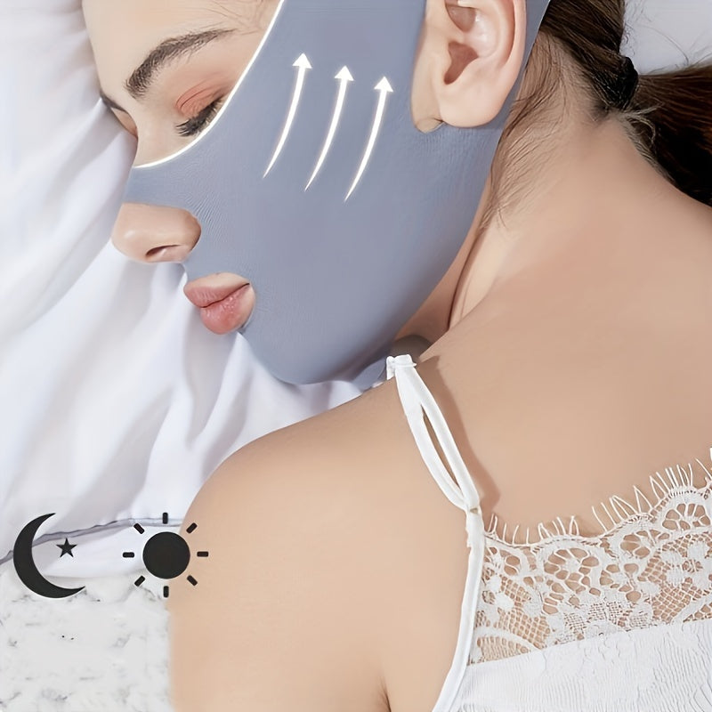 Facial Training Bandage Sleep Mask for Day and Night Gentle Skin Care