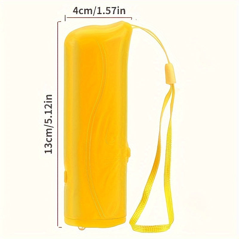 Portable Ultrasonic Dog Deterrent Anti-Aggression Training Device Plastic Battery-Free