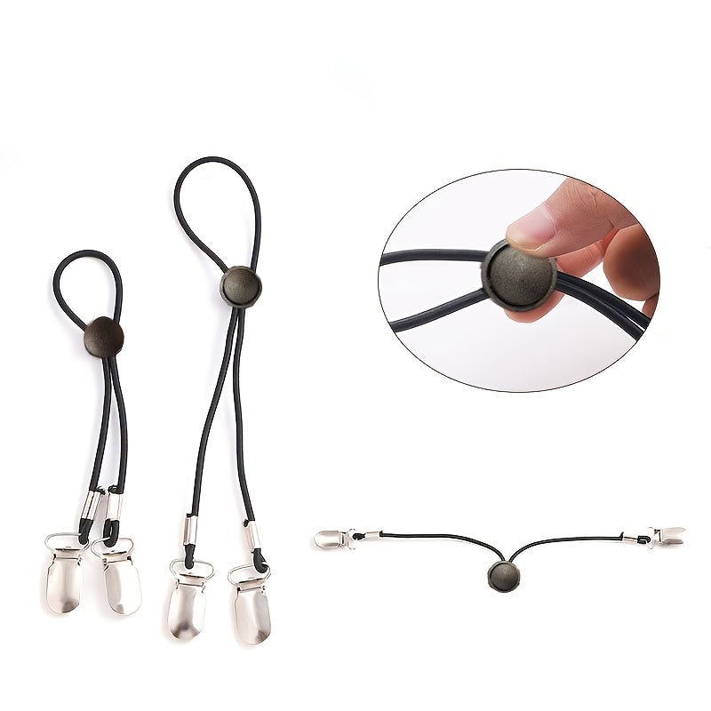 Elastic Bed Sheet Straps with Adjustable Holders Universal Fit for Mattress Sofa Couch