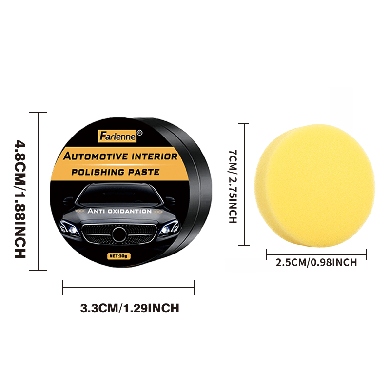 Набор для восстановления интерьера автомобиля: очиститель пластика, кожи, панелей и шин