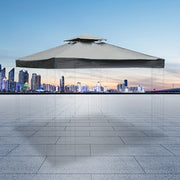 UV va suv o'tkazmaydigan himoyaga ega ochiq soyabon.