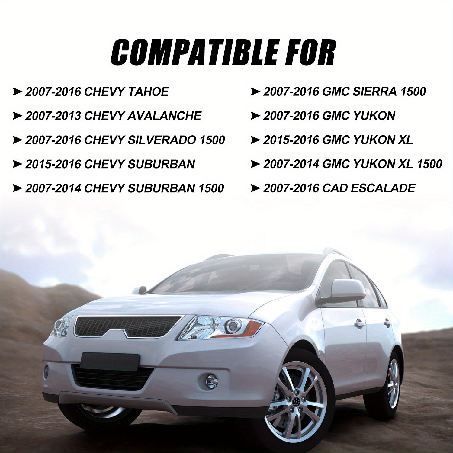 2PCS Front Stabilizer Links Sway Bar Links for SUV Truck 2007-2016