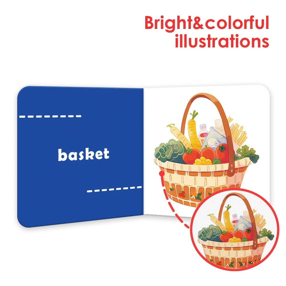 8 Children's Board Books Set for Toddlers Early Learning Topics Amusement Parks Homes Families