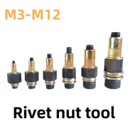 Manual Rivet Nut Tool for Thin Metal Steel Repair Kit