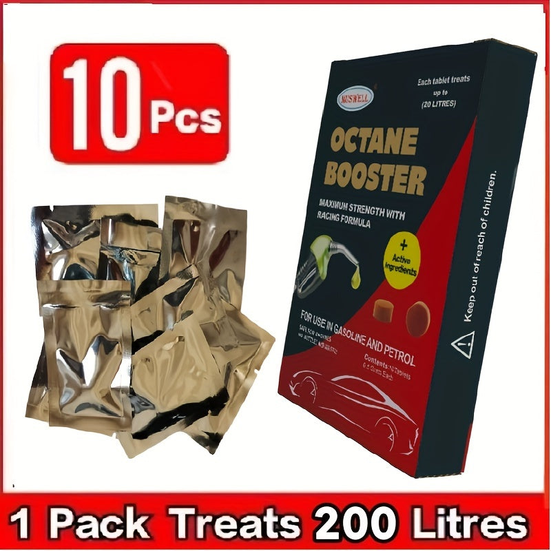 Tabletas potenciadoras de octano para motores de gasolina aumentan la potencia y el rendimiento