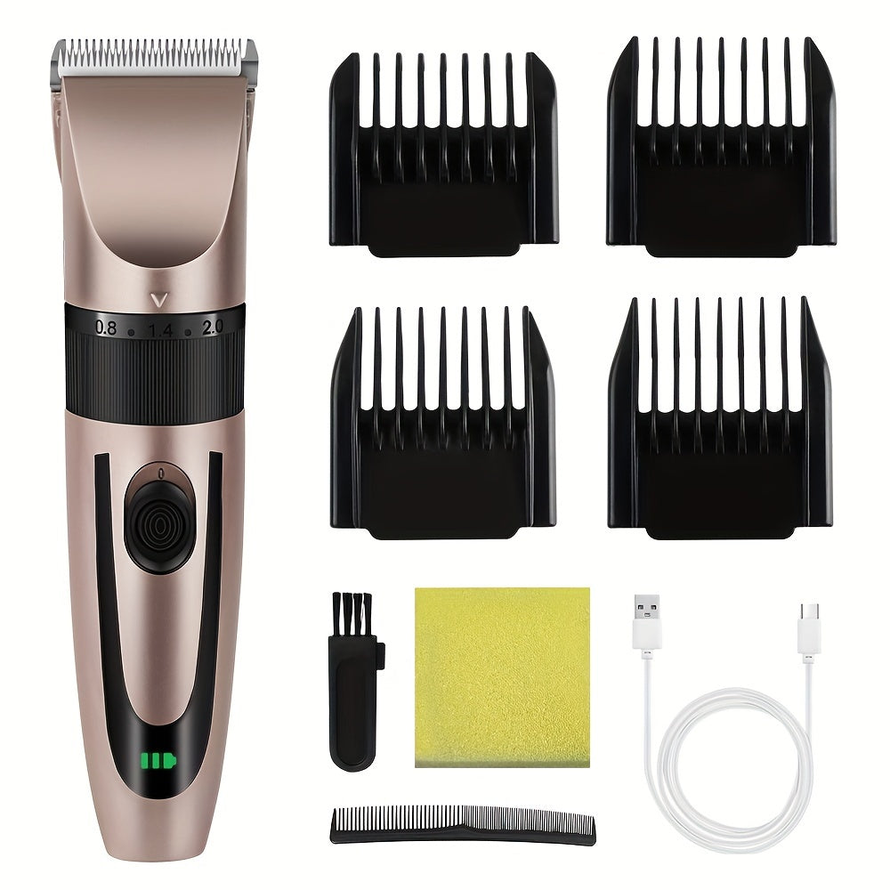 USB Rechargeable Home Electric Hair Trimmer for Professionals