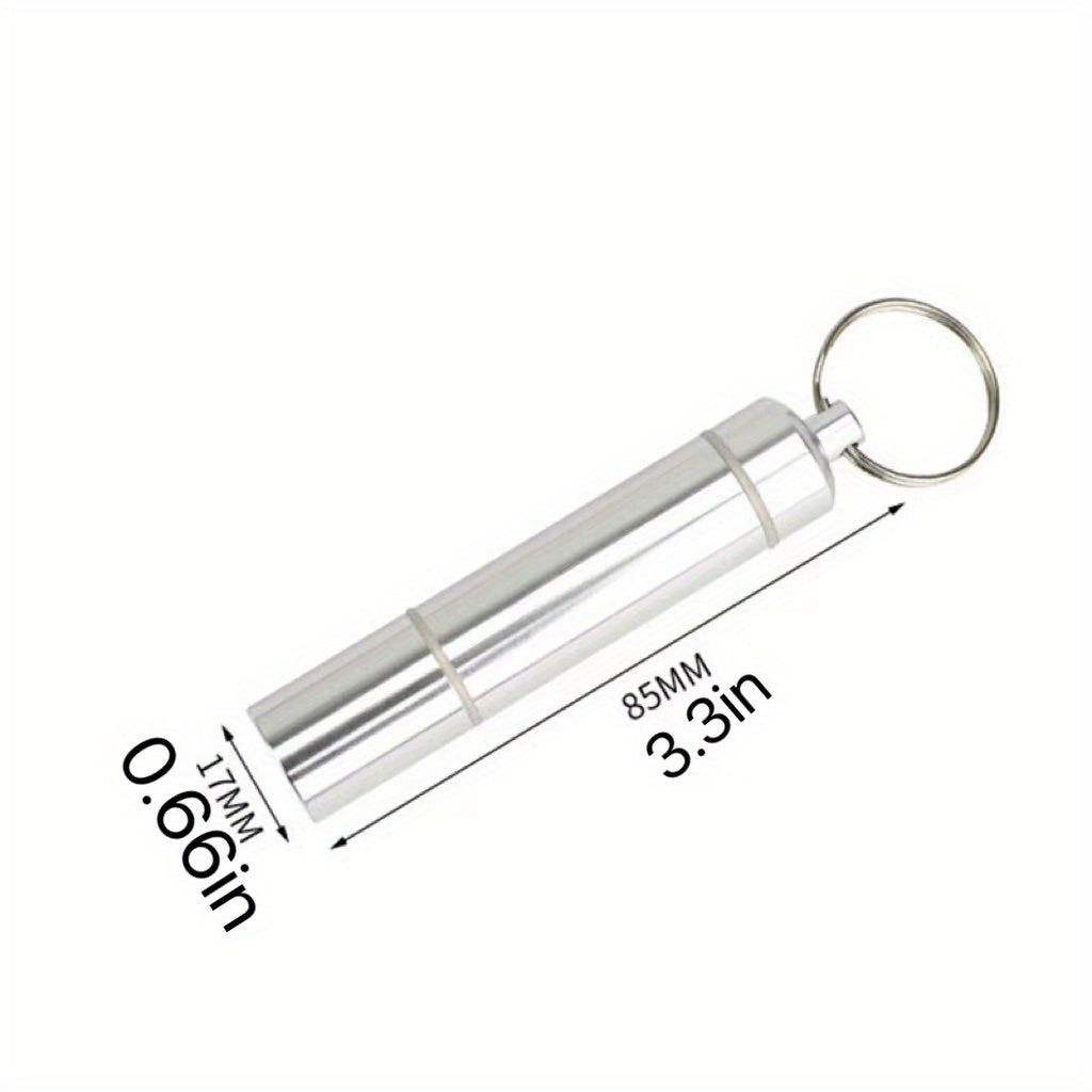 Men Aluminum Alloy Cigarette Case Waterproof Portable Gift