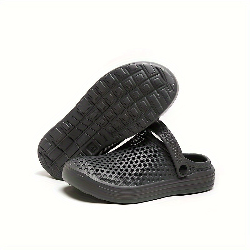 Женские пляжные шлепанцы на сетке Slip-On летние EVA комфортные и прочные