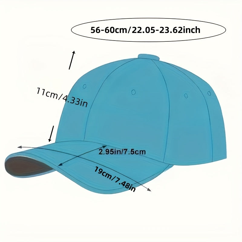 Retro Torn Baseball Cap for Men and Women Sun Protection Woven Fabric All-Season