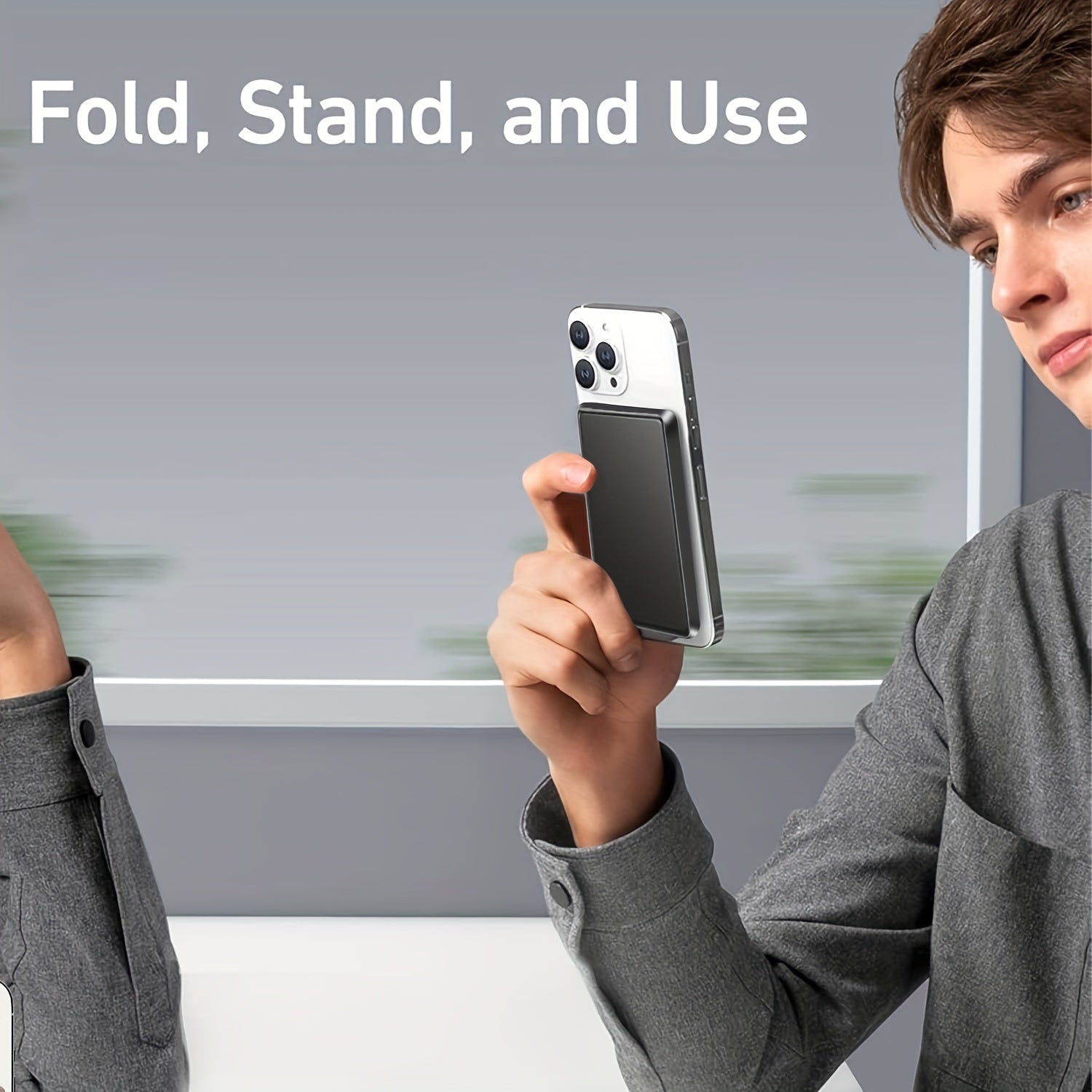 Portable Charger 5000mAh for Apple Watch iPhone AirPods USB-C Rechargeable Lithium Battery