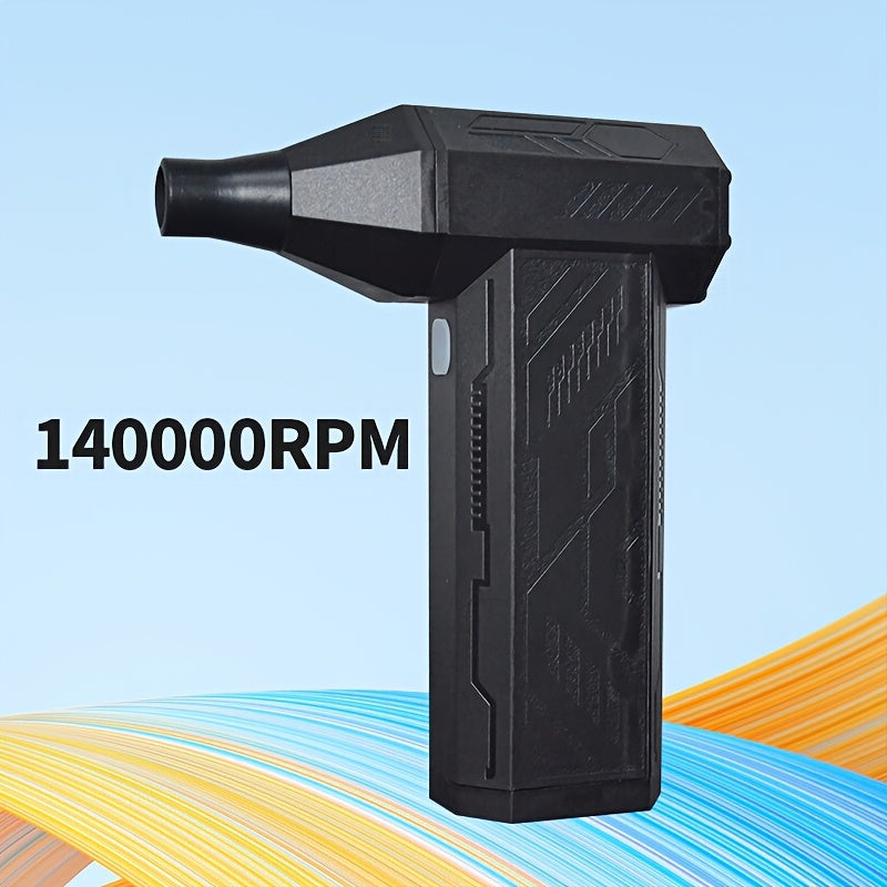 Rechargeable Turbo Fan Portable Handheld Fan for Camping Travel and Indoor Use