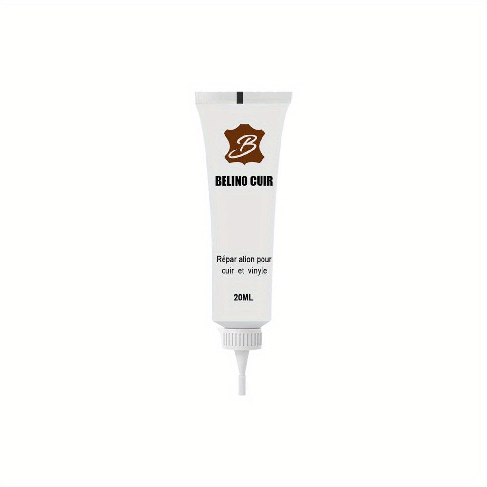 Crema de reparación de cuero para arañazos y grietas 20ml para sofá y asientos de coche