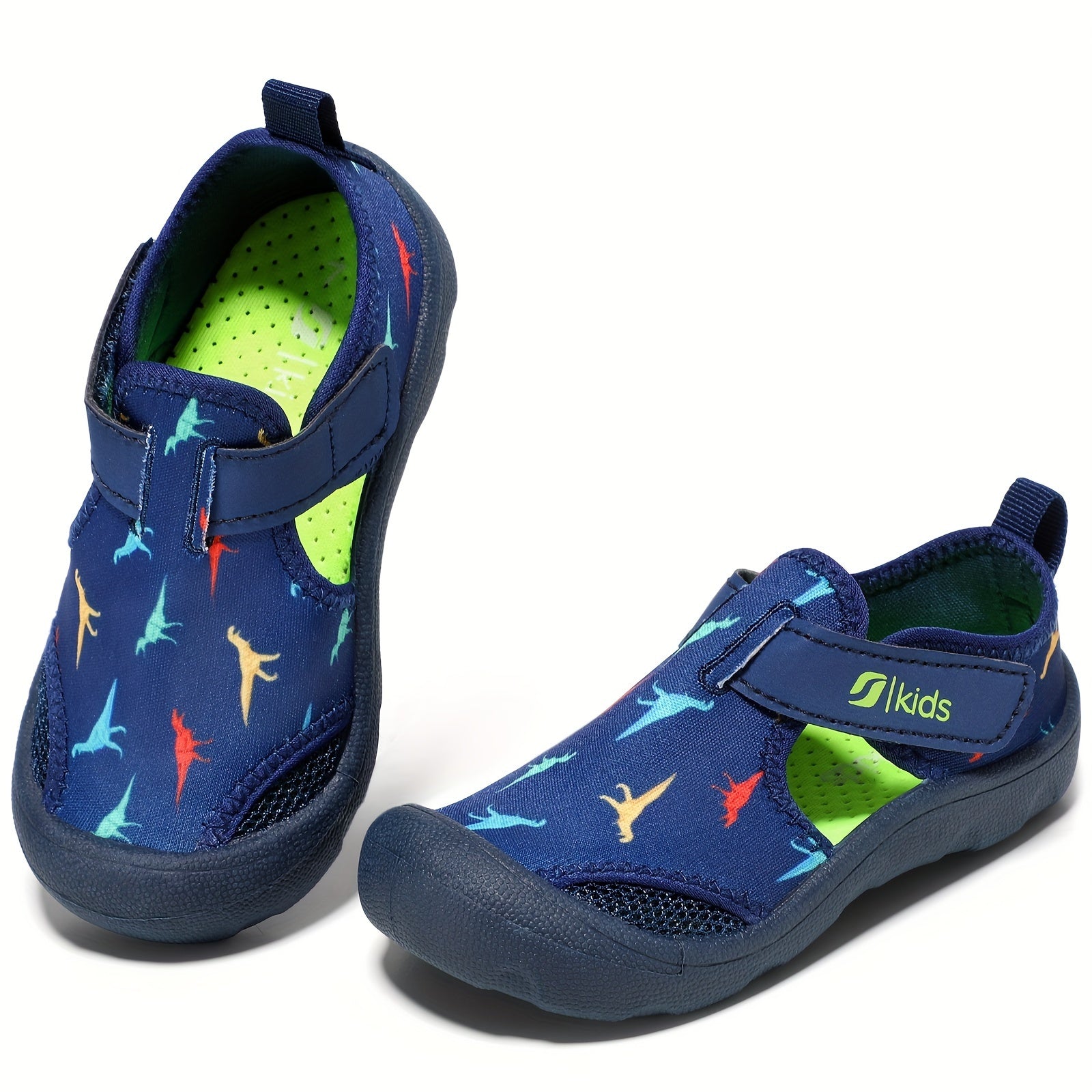 Kids Boys Sandals Lightweight Breathable Quick Dry Non-Slip for Beach Water Activities