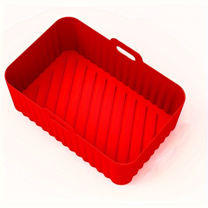 Rejillas de silicona antiadherentes para freidora de aire con accesorios para freidora doble