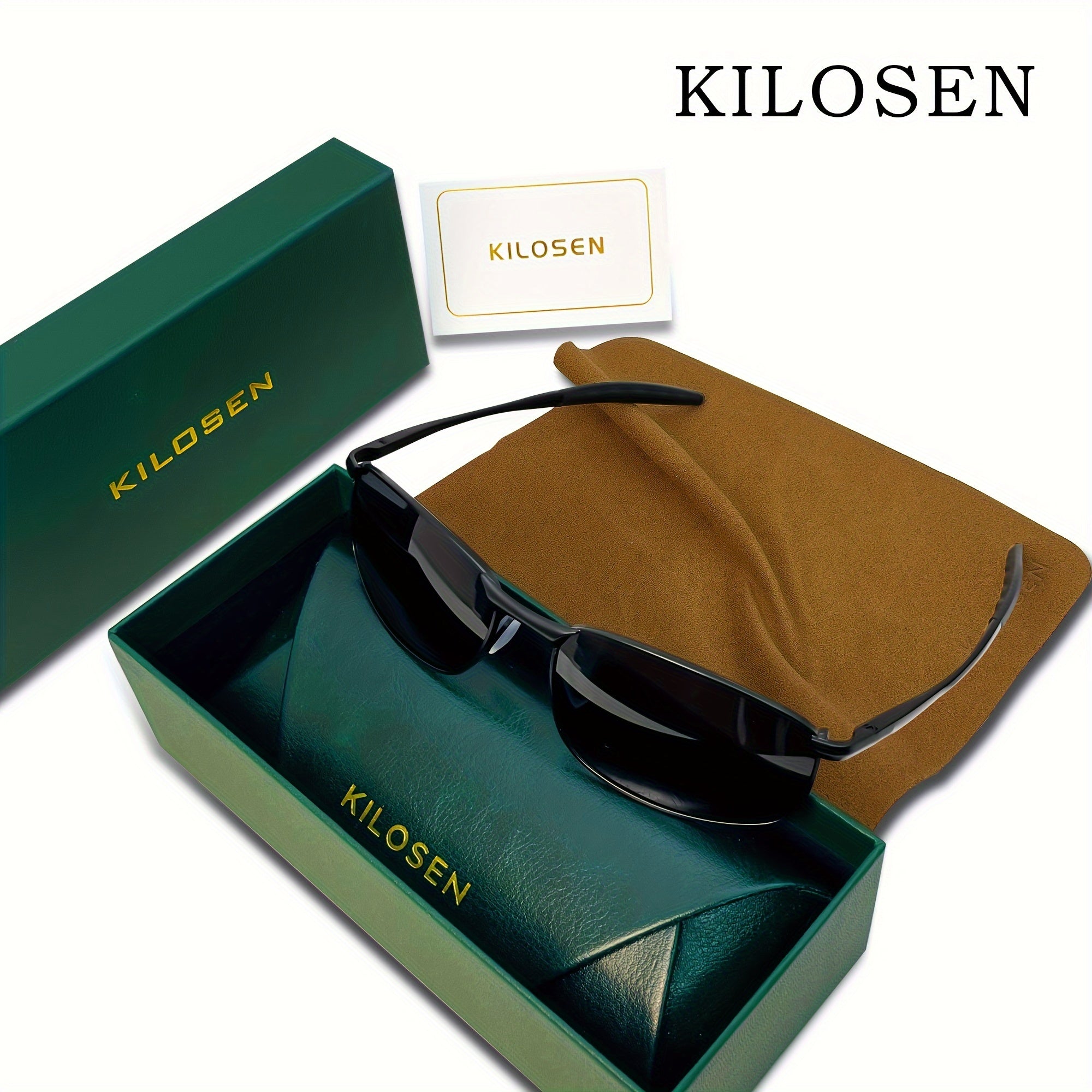 Men's Polarized Sunglasses for Driving and Outdoor Activities