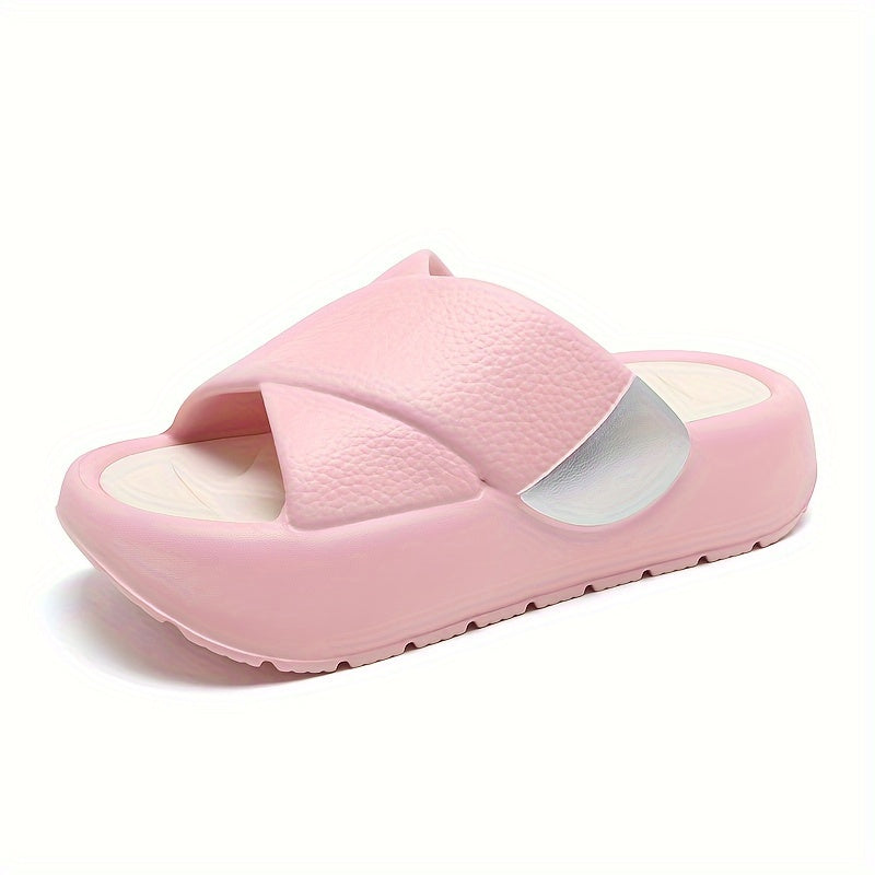 Women's Thick-Soled Outdoor Slip-On Sandals with Soft Sole