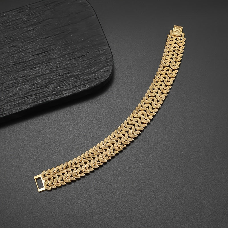 Golden Plated Butterfly Bracelet for Men and Women Vacation Couple Gift