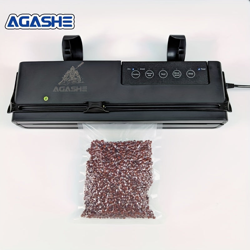 Máquina selladora al vacío para la conservación de alimentos en la cocina doméstica sellado automático bolsas de 32cm