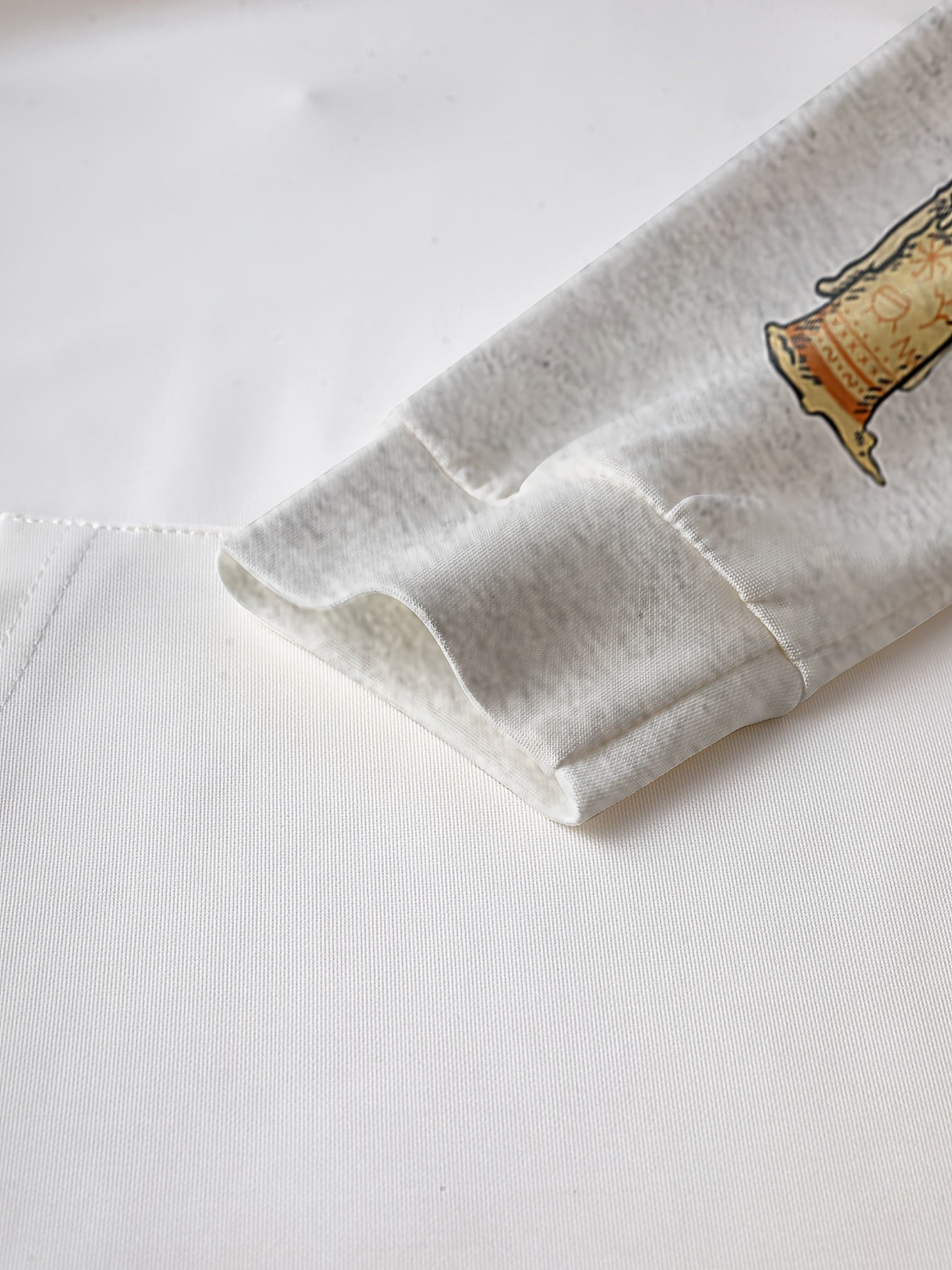 Plus Size Men's Hoodie with Alphabet Print Polyester Knit Casual Autumn Winter