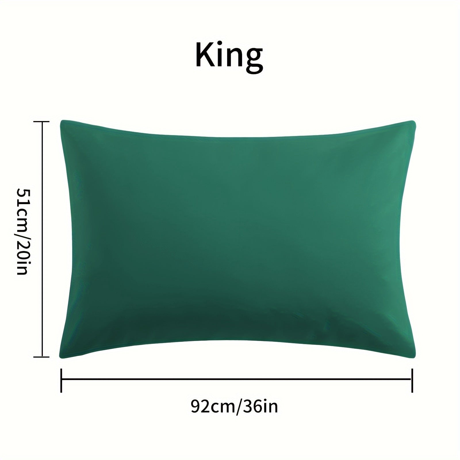 Two Pack Brushed Cloth Pillowcases 90gsm Soft Durable Bedding Set