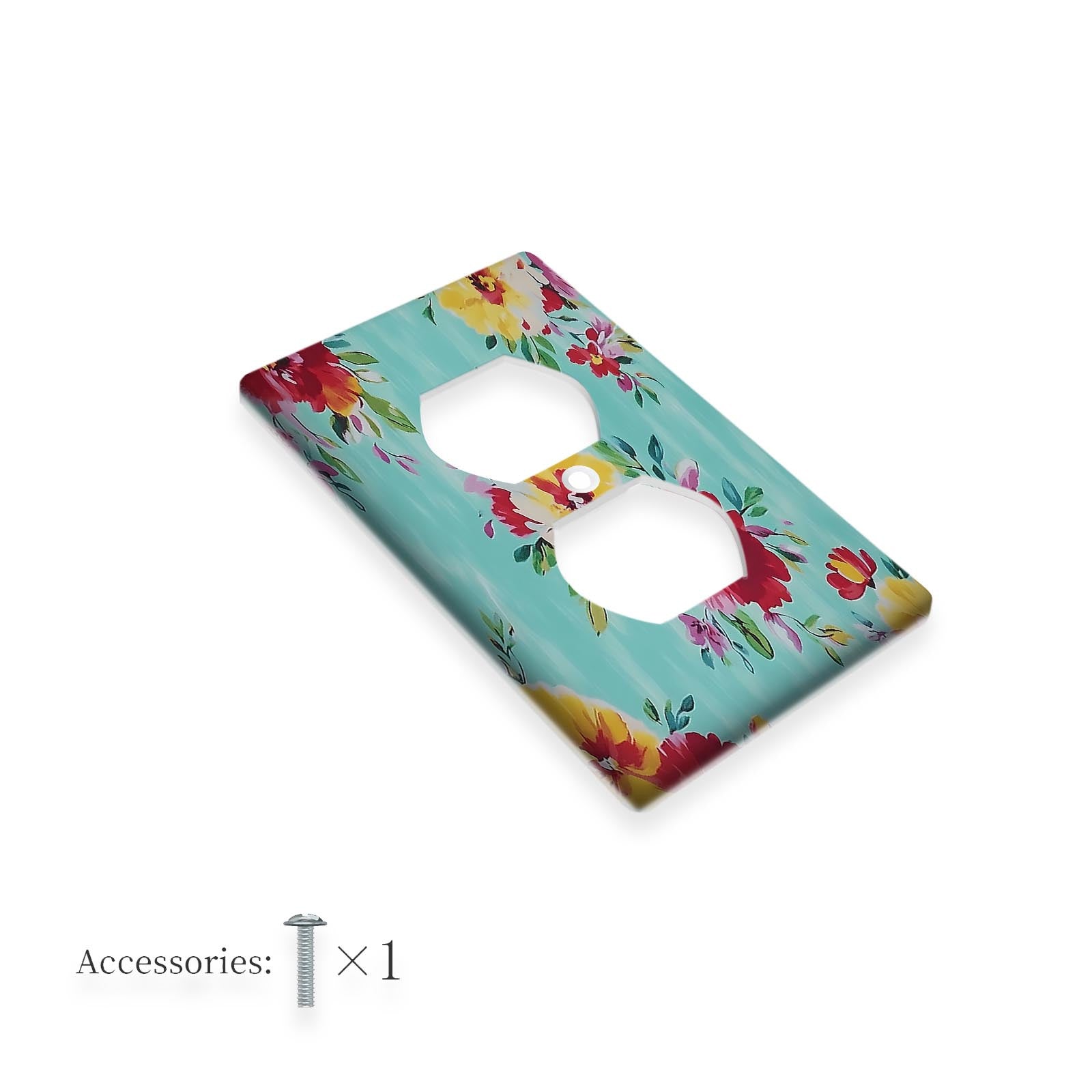 Luz decorativa para cubierta de interruptor 1-2 gang baño dormitorio aula