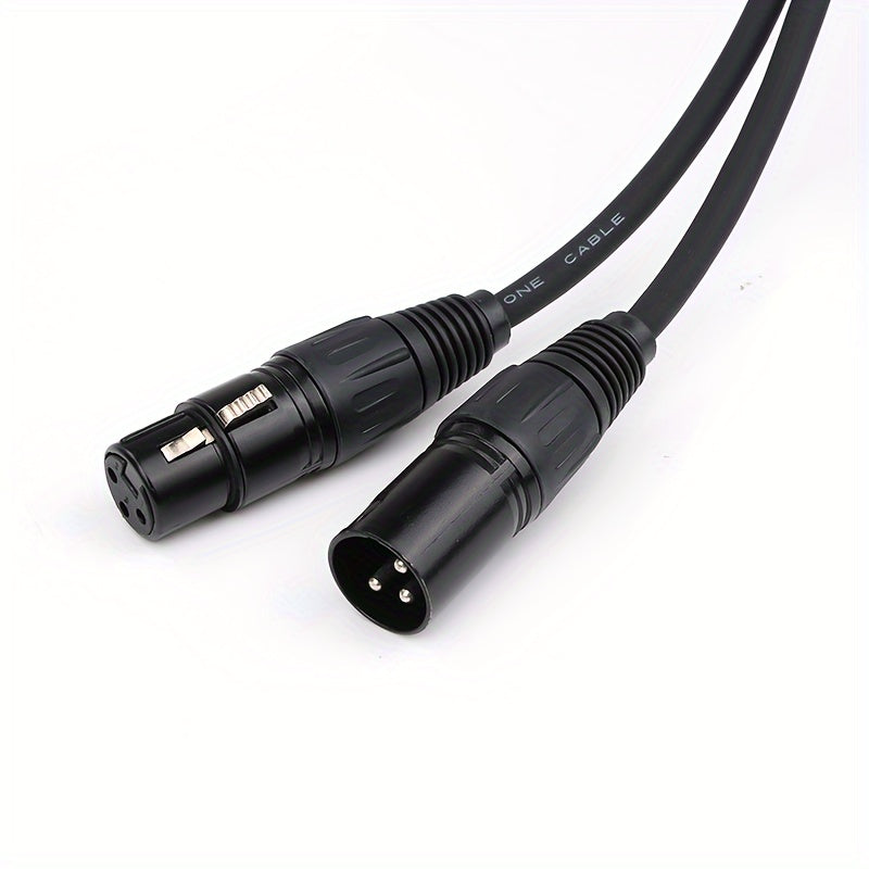 XLR Microphone Cable Male to Female 3-Pin Balanced Audio for KTV Radio Station