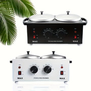 Salonlarda professional soch olib tashlash uchun sozlanadigan haroratga ega ikki tomonlama mum mashinasi.