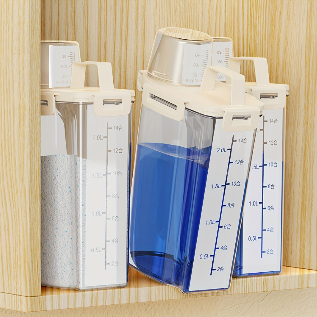 Plastic Storage Bucket 1-10L for Laundry Detergent Enzyme-Free