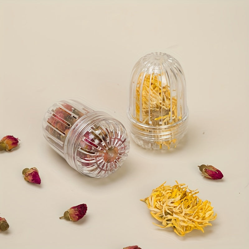 Uy oshxonasi uchun shaffof plastmassa choy qoldiruvchi to'plam