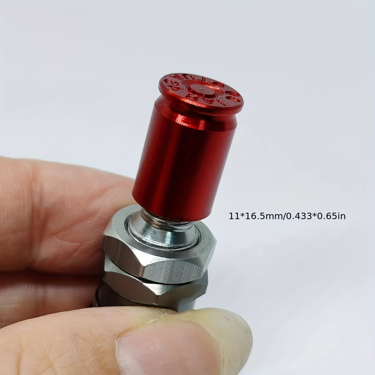 Universal Valve Cap Set for Cars Metal Tire Valve Covers Black 4 Pack