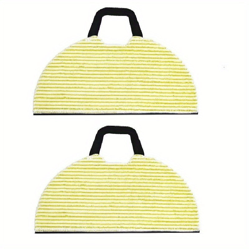 Microfiber Vacuum Mop Pads 2-Pack for Floor Cleaning Pet Hair Removal
